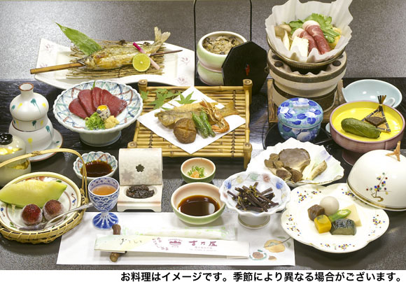 湖泉閣吉乃屋お料理例